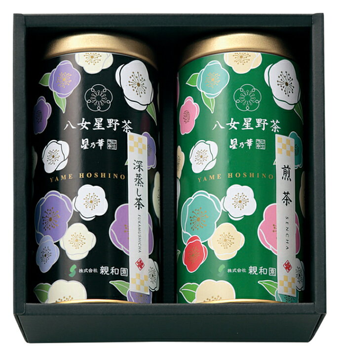 楽天市場】八女星野茶 星乃華 紫苑 深蒸し茶・特上煎茶詰合せ（IMS-30T 
