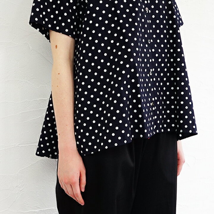 楽天市場】【sold out】MidiUmi（ミディウミ）ハーフスリーブドットA 