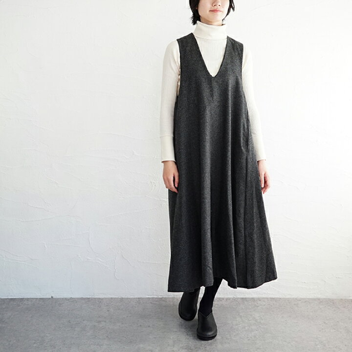 楽天市場】【sold out】Midi Umi（ミディウミ）A line jumper skirt A 