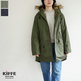 【sale60%off】【返品不可】送料無料】KIFFE（キッフェ）ファー付モッズコート