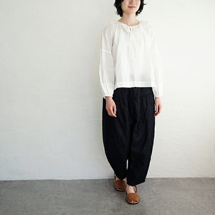 楽天市場】【sold out】Gauze#(ガーゼ) INDIGO KLIMT PANTS クリムト 