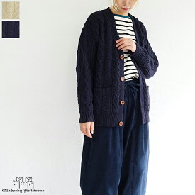 【sale30%off】【返品不可】【送料無料】Oldderby Knitwea（オールドダービーニットウエア）ケーブル編みニット