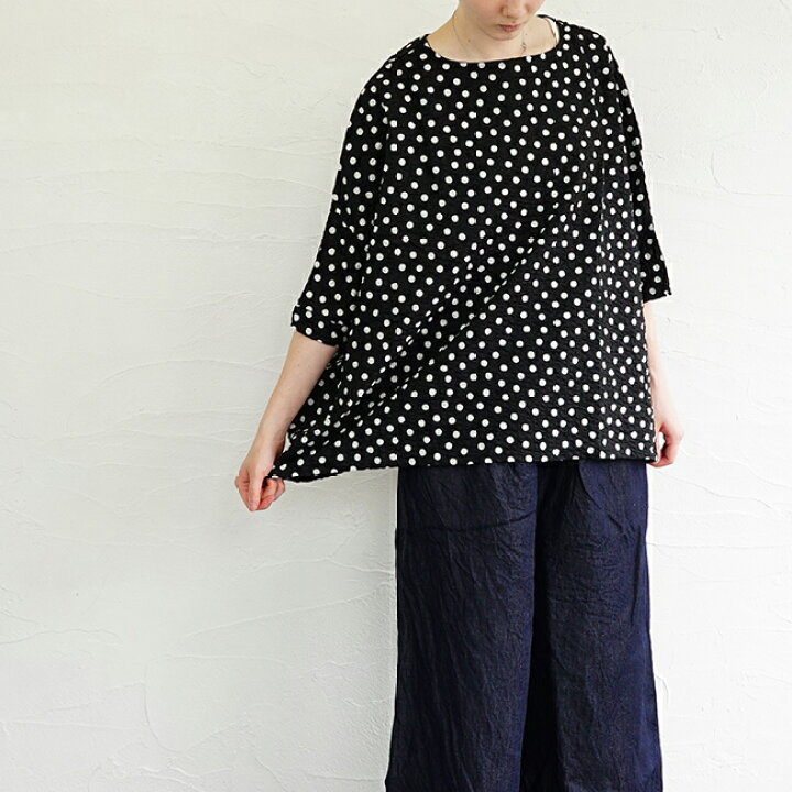 楽天市場】【sold out】NARU（ナル）60ローンリップルドットゆったり 