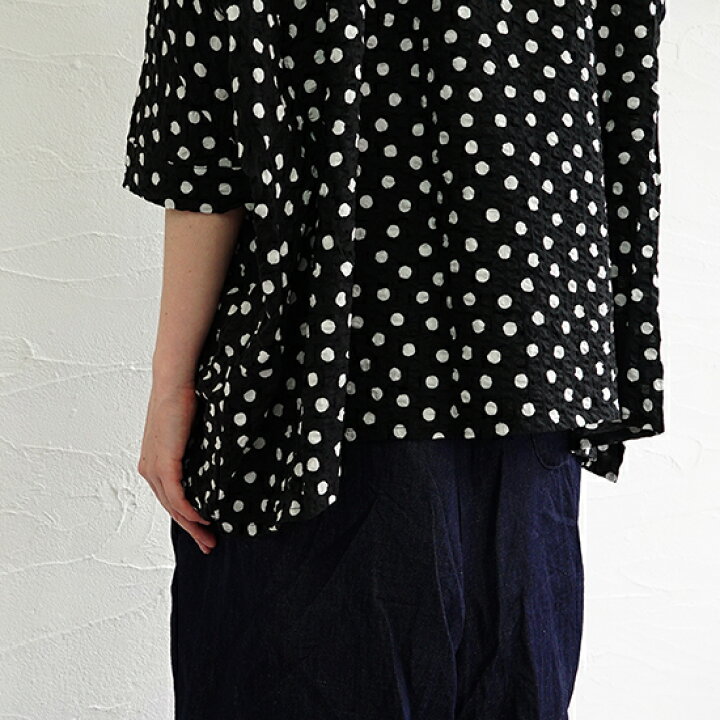 楽天市場】【sold out】NARU（ナル）60ローンリップルドットゆったり 