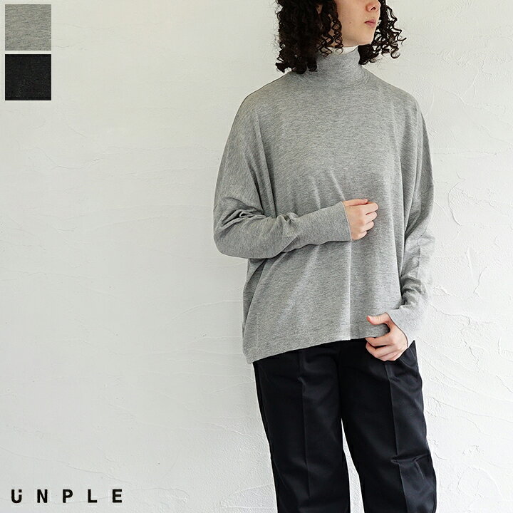 楽天市場】【sold out】UNPLE(アンプル) レイヤード風タートルニット 