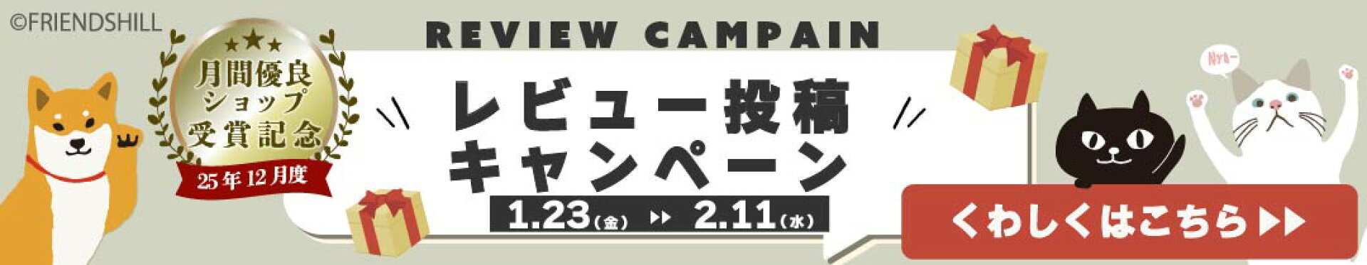 レビュー投稿キャンペーン