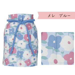 【公式】大人かわいい♪前結びのギャルソンエプロン <フレンズヒル>腰下 サロンエプロン 腰エプロン ソムリエエプロン 腰巻タイプ 前掛け ショート丈 短い 膝上 45cm丈 ポケット付き プレ