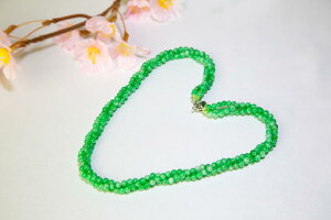 オーストラリア翡翠(ヒスイ) クリソプレーズ ヒスイ ネックレス ブレスレット パワーストーン 天然石 【人生の運気を上げる 成功と繁栄 願望達成の翡翠】開運 願望達成 幸運 お守り 運勢UP