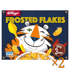 ケロッグ コーンフロスティー (395g×3袋) ×2SET - Kelloggs Corn Frosty Cereal (395g×3) ×2SET