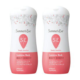 サマーズイブ フェミニンウォッシュ　2個 - SUMMERS EVE FEMININE WASH SET OF 2