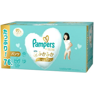pp[X ͂߂Ă̔ւ̂΂ pcXL (12-22kg) 76 - Pampers Pants XL Hadaichi 76 Diapers