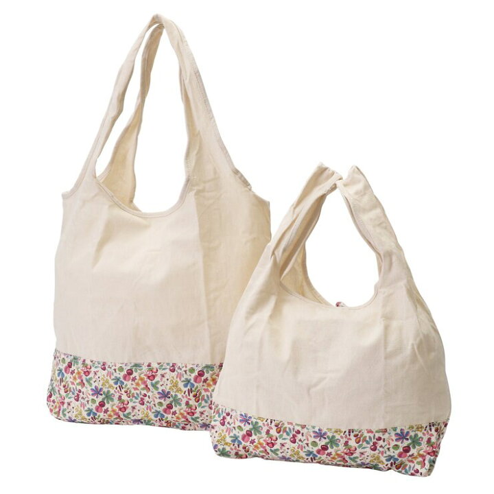 楽天市場】リバティプリント エコバッグ 2枚セット - LIBERTY Print 