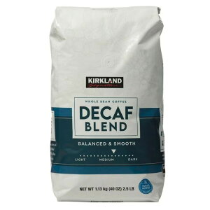 �J�[�N�����h�V�O�l�`���[ �f�J�t�F �u�����h�R�[�q�[ (��) 1.13kg - KIRKLAND SIGNATURE DECAF COFFEE WHOLE BEAN 1.13kg