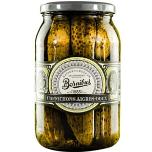 Bornibus �X�E�B�[�g �� �T���[ �s�N���X 900g - Bornibus Sweet & Sour Pickles 900g