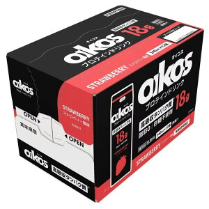 �I�C�R�X �v���e�C���h�����N �X�g���x���[ 240ml x 12 - Danone Oikos Protein Drink Strawberry 240ml x 12P