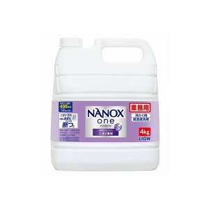 ���C�I�� �i�m�b�N�XOne �j�I�C��p �Ɩ��p4kg - Lion Nanox One for Deodorant Liquid Detergent 4kg