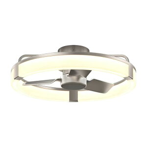 ARTIKA �t�@���f���A �T�j�[�x�[�� �V�[�����O�t�@�����C�g 23�C���` - Artika Fandelier Sunnyvale Ceiling Fan Light 23inch