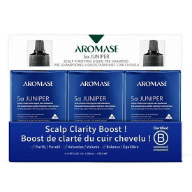 アロマス ジュニパー AROMASE ジュニパー プレシャンプー〈頭皮洗浄料〉260ml x 3 - AROMASE JUNIPER SCALP PURIFYING LIQUID PRE-SHAMPOO 260ml x 3