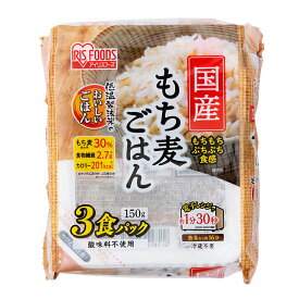 アイリスオーヤマ 低温製法米もち麦パックライス 24パック - IRIS OHYAMA Packed Sticky Barley Rice 24 pack