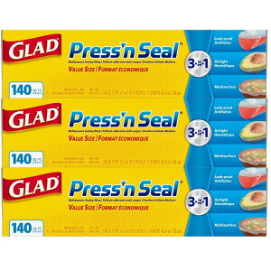 �O���b�h �X�g���[�W�t�[�h���b�v 43.4m x 3�{ - Glad Storage Food Wrap 43.4m x 3CT
