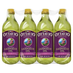 Ib^rI O[vV[hIC 920g x 4{@OTTAVIO Grapeseed Oil 920g x 4