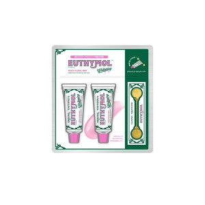 EUTHYMOL zCgjO p݂ s[`t[~g 106g x 2 - EUTHYMOL Whitening Toothpaste Peach Floral Mint 106g x 2