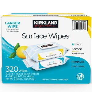 J[NhVOl`[ T[tFCXCv 4 - Kirkland Signature Surface Wipe 4 packs
