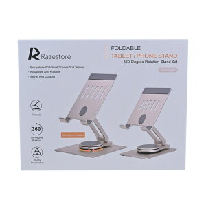 �^�u���b�g�X�^���h�^�X�}�[�g�t�H���X�^���h�Z�b�g - Razestore Tablet Stand / Smartphone Stand Bundle
