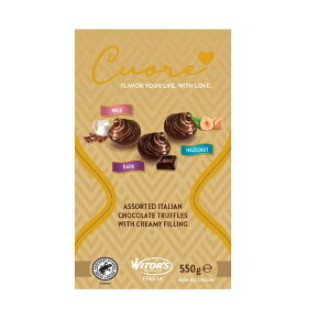 EB^[Y NI[ C^A `R[g550G - WITOR'S CUORE ITALIAN CHOCOLATE WITH CREAMY FILLING 550G