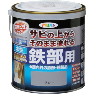 ATqy h Tȑォ炻̂܂ܓh ϋvSpyL ×6Zbg - Asahipen Water Based Heavy Duty Paint for Iron Parts ×6set