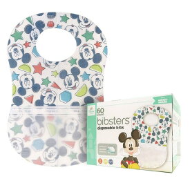 ディズニービブスター 使い捨てエプロン60枚入り - Disney Bibster 60 count