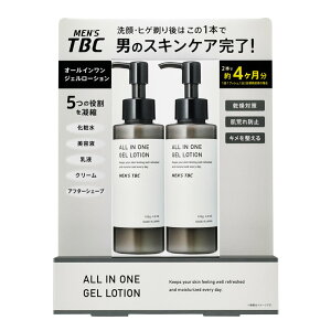 MEN'S TBC I[CWF[V 120g x 2{ - MEN'S TBC All In One Gel Lotion 120g x 2
