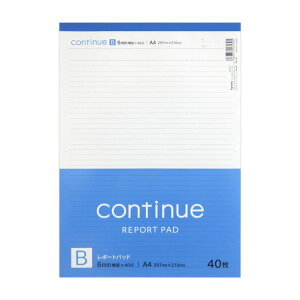 |[gpbh A4TCY Br 40y[W x 10 - Report Pad A4 B-Ruled 40 Pages x 10 Set