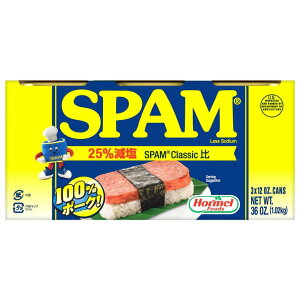 �z�[���� �X�p�� ���X�\���g �����`�����~�[�g 340g x 6�� - Hormel Less Salt Spam 340g x 6