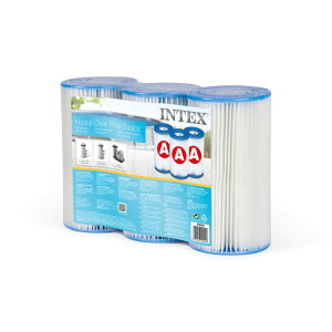 CebNX tB^[J[gbW v[򉻃|vp 3 29003 - Intex Filter Cartridge for Pool Pump 29003 3 Pack