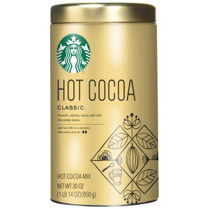 X^[obNX NVbNzbgRRA 850g - STARBUCKS CLASSIC HOT COCOA TIN 850 g