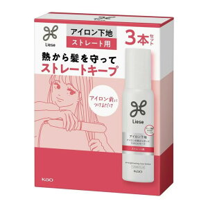 ���[�[ �A�C���� ���n 110ml x 3 - LIESE HAIR IRON PREP 3P