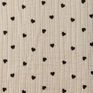 【即納】韓国生地 韓国生地のお店 韓国布 布 韓国 生地 ハート ガーゼ生地 トリプルガーゼ 3重ガーゼ 可愛い生地 厚手生地 ハート柄 ハート柄生地 生地通販 スタイ 手作り ハンドメイド かわ