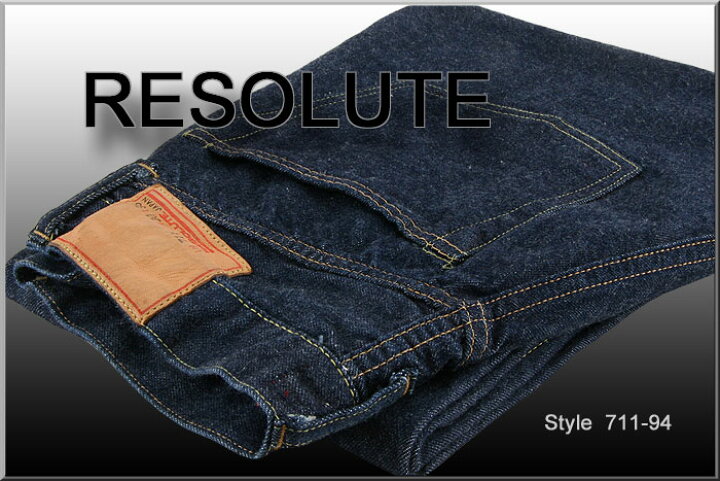 楽天市場】RESOLUTE (リゾルト) XX model ジーンズ [711-94](ワン 