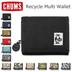 CHUMS (チャムス) リサイクル マルチ ウォレット [CH60-3569](財布 定期入れ ウォレット コインケース カードケース パスケース キーケース メンズ レディース エコ)【ゆうメール】