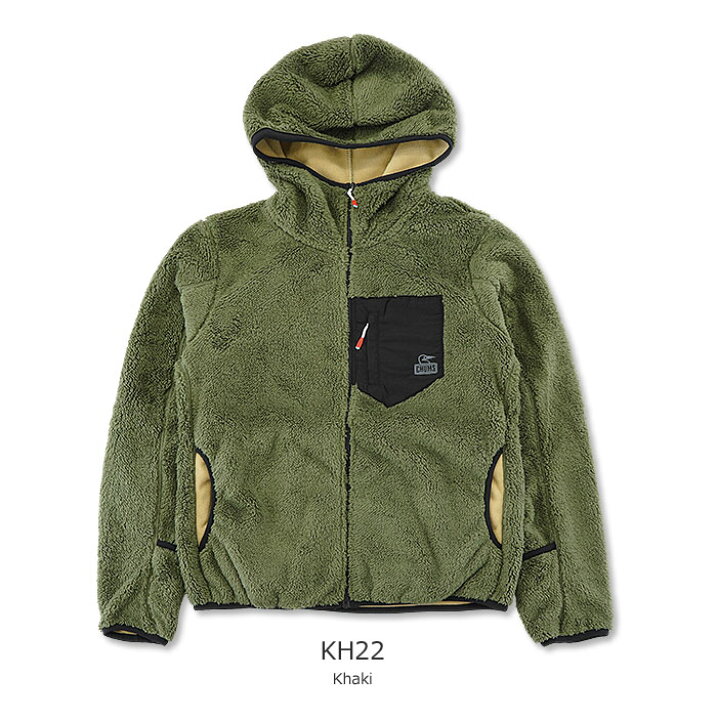 楽天市場】CHUMS (チャムス) ボンディング フリース ジップ パーカー  