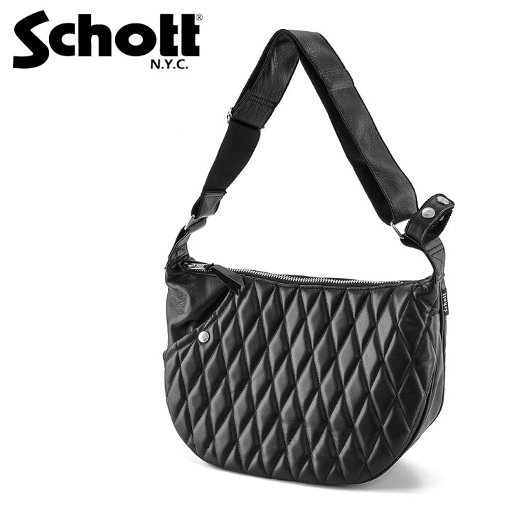楽天市場】ショット (SCHOTT) パッデッド バナナバッグ [3109022](斜め 