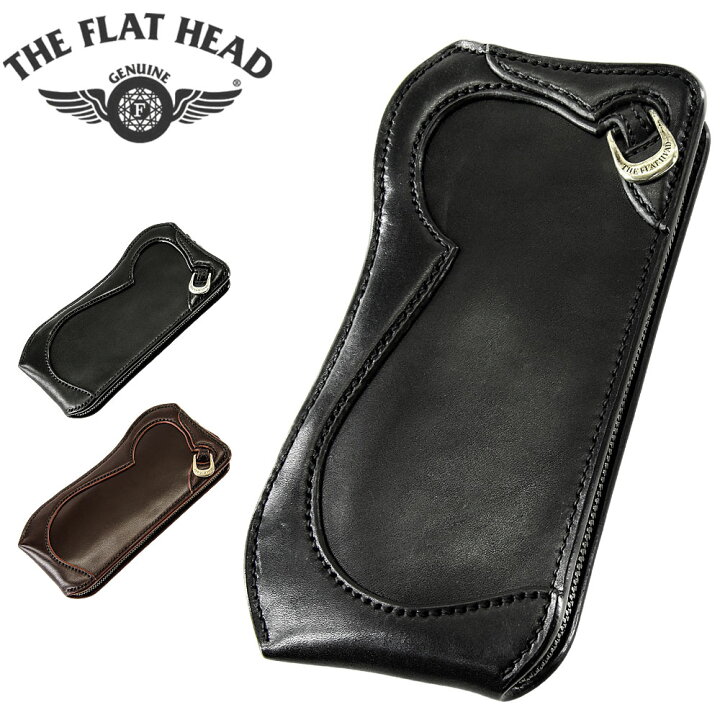 楽天市場】THE FLAT HEAD (フラットヘッド) 多脂革 ハーフジップ  