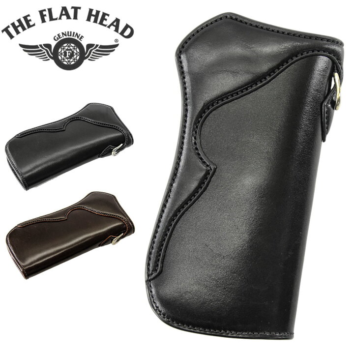 楽天市場】THE FLAT HEAD (フラットヘッド) 多脂革 ロングウォレット 