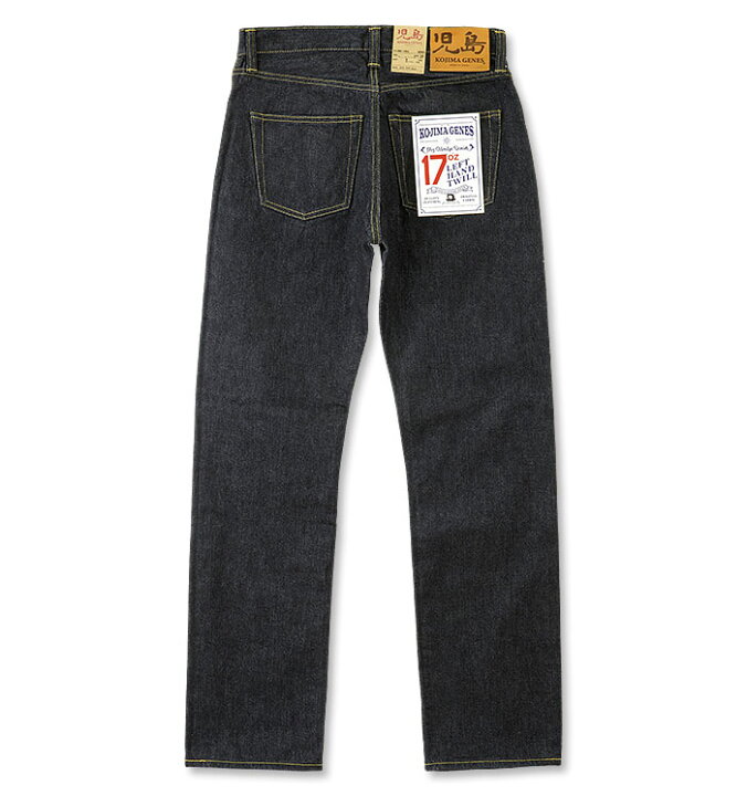 楽天市場】児島ジーンズ (KOJIMA GENES) 17oz 左綾 セルビッチ スリム 