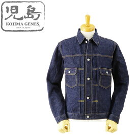 児島ジーンズ (KOJIMA GENES) [RNB-552] 15oz セルビッジ デニムジャケット 2nd モデル (ワンウォッシュ) (ジージャン/Gジャン/日本製/岡山/児島/ジーンズ/デニム/ジャケット/アメカジ/RNB552)