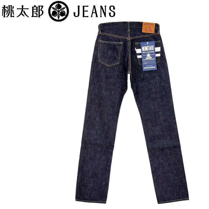 楽天市場】桃太郎ジーンズ (MOMOTARO JEANS) 出陣レーベル レギュラー 