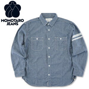 �����Y�W�[���Y (MOMOTARO JEANS) �g���v���X�e�b�` ���� �V�����u���[�V���c (��{��) [MMLS3000](�����V���c ���[�N�V���c �V�����u���[ �V���c ������� �o�w ���{�� �����Y �A���J�W)
