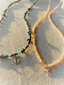 Mermaid jewelry 14kgf lbNX (X^[tBbVEsNR[jiAJ[E^[RCYj ؚȃlbNX nhCh ANZT[@Mtg