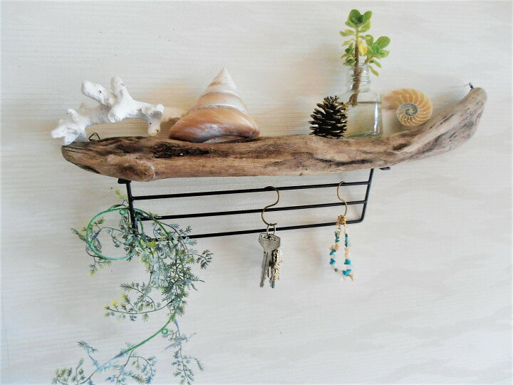 楽天市場 流木 インテリア 飾り棚 壁飾り ディスプレイ ウォールシェルフ 西海岸インテリア Fritz Mart 楽天市場店